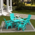 thumbnail image 5 of Shoreside Modern Curveback Adirondack Plastic Dining Chair, 5 of 9