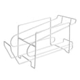 thumbnail image 1 of Kitchen double-layer refrigerator beverage storage rack desktop beer cola cans rolling storage rack storage rack white, 1 of 11