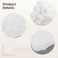 thumbnail image 4 of 20 PCS Bra Liners for Sweat, Boob Towel, Bra Pads for Nursing Moms, Reusable Cotton Blend Breathable Breast Pad, 18 x 3 in, 4 of 6