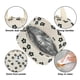 thumbnail image 4 of Lonchera Dezcrab de Pana para Mujeres y Niñas con Flores Aislante, 4 of 6