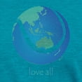 thumbnail image 3 of CafePress - Love All World Tennis T Shirt - Womens Tri-blend T-Shirt, 3 of 4