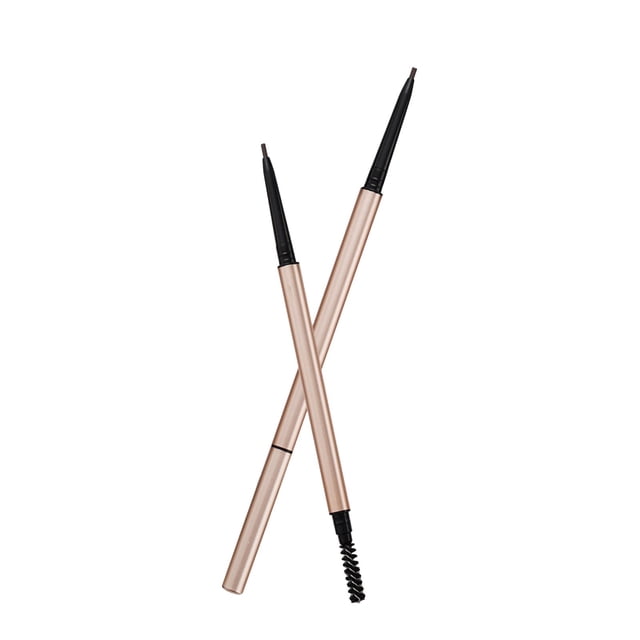 Crayon à Sourcils Imperméable de Qualité Longue Durée Double Face avec Brosse