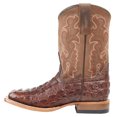 thumbnail image 3 of Horsepower Boots Boys Choc Nile Print-Bone Mad Dog Kids 6Y Chocolate, 3 of 5
