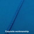 thumbnail image 3 of Ntbay Premium 1800 Series Microfiber Twin Flat Sheet with 4 inches Hem, Ultra Soft and Breathable Top Sheet, 66x96 inches, Royal Blue, 3 of 5