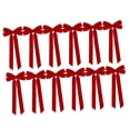 thumbnail image 2 of 12 coronas navideñas de terciopelo para puerta, decoración navideña, corona vintage. Lacre, 2 of 9