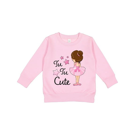 Inktastic Tu Tu Cute Ballerina Toddler Sweatshirt