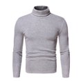 thumbnail image 6 of Yifymode Mens T Shirt Long Sleeve Basic Mock Turtleneck Pullover Thermal Solid Tops | Undershirt,Slim Fit,Casual Wear,Office Work,Lightweight, 6 of 6