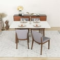 thumbnail image 5 of Diamond Modern Solid Wood Dining Table and 4 Chair Set, 5 of 6