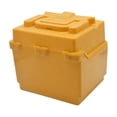 thumbnail image 1 of Caja de batería para bicicleta eléctrica, caja de almacenamiento de batería, estuche de batería, soporte de batería para Amarillo, 1 of 9