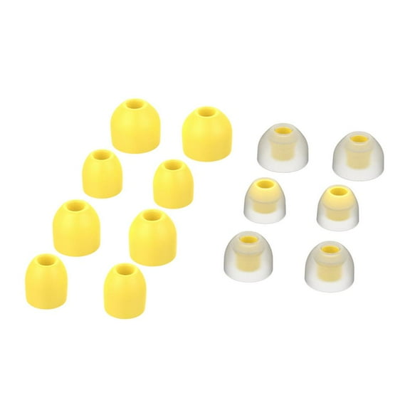 2 Pieces Earphones Ear Tip Replacement Cover Headsets Cushions for WF1000XM3 , yellow, described