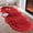 Red, variant on PiGOGI Extra Large 55in Plush Bath Mats for Bathroom, Non Slip Machine Washable Soft Absorbent Rug, Thick Comfy Bedroom Living Room Runner Carpet Water Absorption Floor Mat