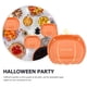 thumbnail image 2 of Platos de papel desechables de calabaza para Halloween, plato para postre, dulces, pastel, suministros para fiesta de otoño, 20 Uds., 2 of 5