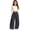 Dark Gray, variant on Girls Barrel Leg Sweatpants Baggy Wide Leg Open Bottom Drawstring Athletic Track Pants Pockets School Sport Trousers