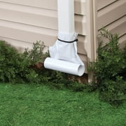 Miles Kimball 311050-BC00346560 Vinyl Downspout Extension Roof Gutter Accessories
