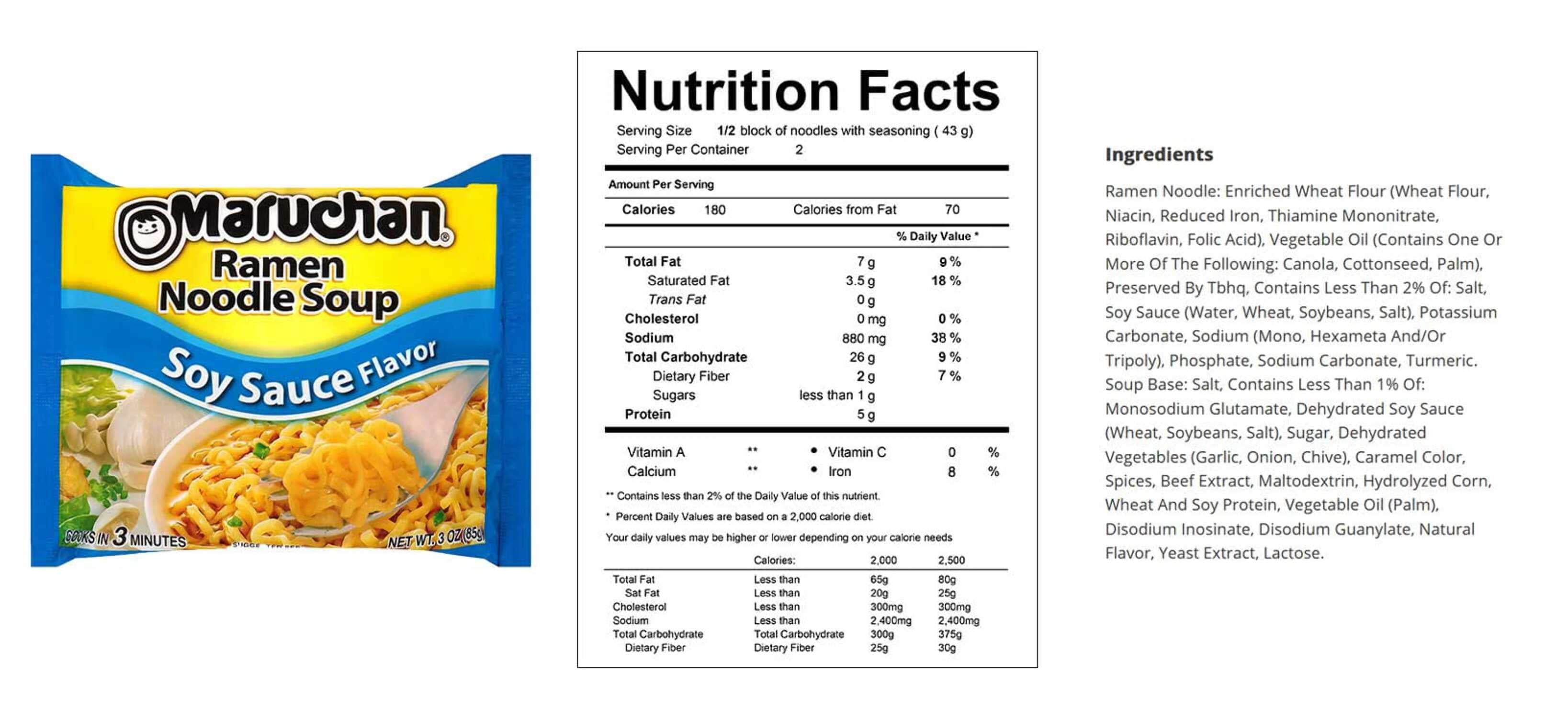 Maruchan Ramen Noodle Soup Variety, 11 Flavors, 3 Ounce, 2 Packages each Flavor, Total 22 Packages