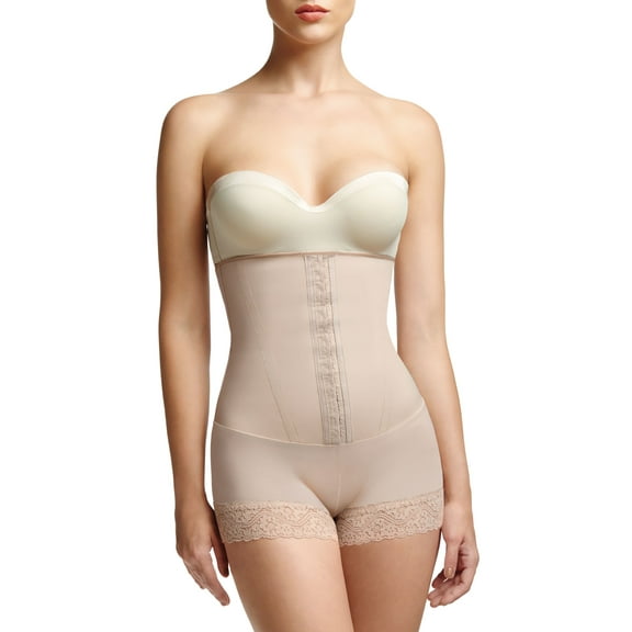 Squeem Womens Bossa Nova Firm Control High-Waist Boyshort Style-26BN