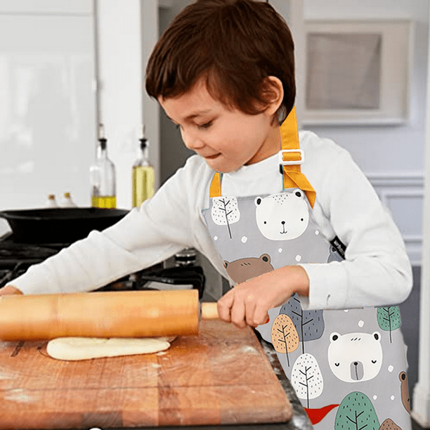 Kids Apron – Cooking Baking Crafts Art Gardening - Toddler Children Boys And Girls