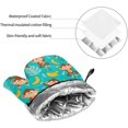 thumbnail image 6 of Monkey Oven Mitts and Pot Holders 4 Pcs Sets for Kitchen, Cooking Gloves Heat Resistant Oven Mitt Gloves Non Slip Potholders BBQ Gloves for Baking, Grilling, BBQ, 6 of 6
