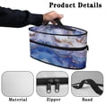 thumbnail image 5 of HELLHERO Marble Pattern Steam Irons Storage Bag Compatible with Full-Size Irons and Accessories Protective Travel Steamer Bag Steam Iron Carrying Case, Bag Only, 5 of 6