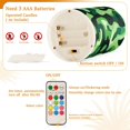 thumbnail image 5 of Yayeee Flameless Candles with Remote Flickering Battery Operated Multi Color Changing, Colorful Checkered Daisy, 5 of 7