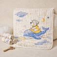 thumbnail image 3 of Whimsical Whale Baby Muslin Blanket Set – Soft Quilted Comfort for Newborns & Toddlers, 3 of 3