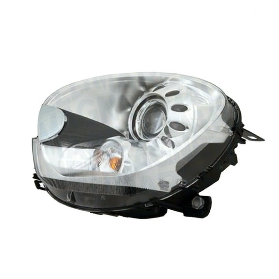 KAI New OEM Replacement Passenger Side Headlight Lens And Housing, Fits 2011-2016 Mini Countryman