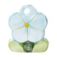 thumbnail image 2 of Floral Pattern Ceramic Desktop Holder Vase - Versatile Decorative Organizer for Brushes Writing Supplies and Decor, 2 of 6