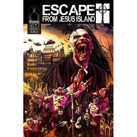 Escape From Jesus Island #1 VF ; Wisdumb Comic Book