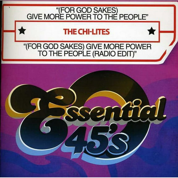 The Chi-Lites - (For God Sakes) Give More Power to People - Music & Performance - CD