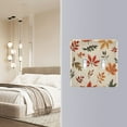 thumbnail image 4 of Yayeee Toggle Light Switch Wall Plate 2-Gang 4.56"x4.48" Decorative Outlet Cover, Yellow Autumn Leaves, 4 of 7
