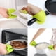 thumbnail image 5 of Ganfancp Cocina Guantes Aislantes de Sílice para Horno Microondas Guantes Aislantes para Horno Ofertas Flash Liquidación 1 Par de Pinzas de Silicona para Guantes, 5 of 5
