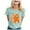 Vert Menthe, variante sur YDLCAFD T-Shirt à Manches Courtes Imprimé pour Femmes à Col Rond Haut Blouse T-Shirts à Manches Longues pour Femmes T-Shirts Graphiques Bande Graphique T-Shirts pour Femmes Coupe Ample T-Shirts Grande Taille pour Femmes Coupe Ample Court Femmes