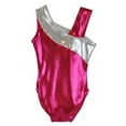 thumbnail image 2 of O3GL047 Obersee Girls Gymnastics Leotard One-Piece Athletic Activewear Girl's Dance Outfit Girls' & Women's Sizes - Energy Fuchsia, 2 of 3