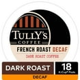 thumbnail image 3 of Tully's Coffee Decaf French Roast K-Cup Pods, Dark Roast, 18 Count for Keurig Brewers, 3 of 9