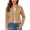 thumbnail image 2 of UVPLove Women's Lightweight Cardigan Sweater, Size M, 2 of 7