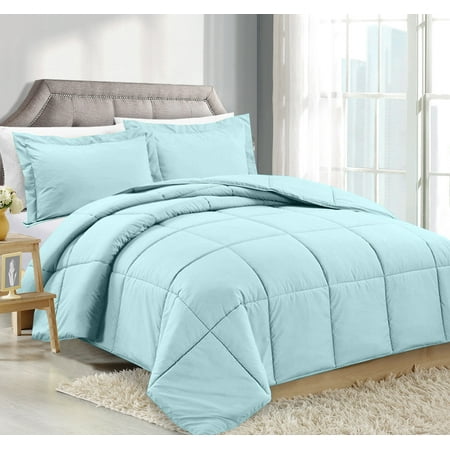 Clara Clark Luxury Down Alternative Reversible Comforter Set