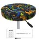 thumbnail image 4 of Disketp Off-Road Vehicle Funda Redonda para Taburete, Funda de Cojín para Silla de Bar Suave y Elástica-12 inch, 4 of 7