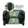 thumbnail image 6 of Uemuo Animals with Leaf Printed Washable Luggage Cover - Fashion Suitcase Protector Fits 18-32 Inch Luggage -Large, 6 of 9