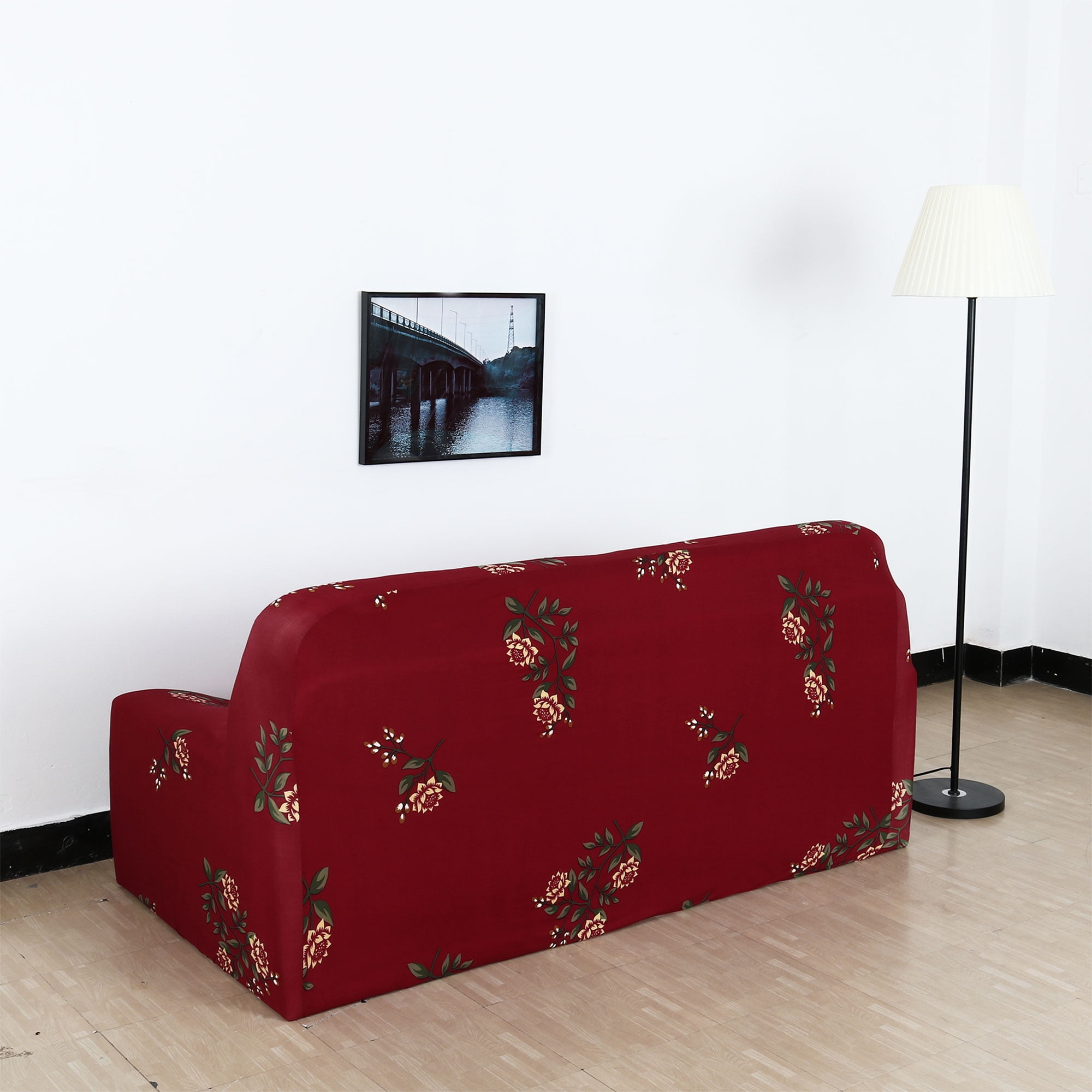 Home Stretch Sofa Cover Loveseat Couch Slipcovers 7 (76 x 90 Inch