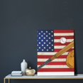 thumbnail image 5 of Gaeub American Flag And Baseball Print Modern Canvas Wall Art Prints,Artwork Abstract Paintings,Canvas Decorative,Pictures on Canvas for Home Decorations,Wall Decor, 5 of 6