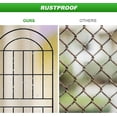 thumbnail image 4 of Decorative Garden Fence .in(H) x .ft(L) Animal Barrier Fence Rustproof Metal Fencing for Yard Dog Rabbits Wire Section Garden Edging Border for Yard Patio Garden, 4 of 7