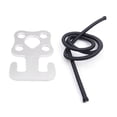 thumbnail image 4 of Soidarity Diving Hook Buckle with Bungee Gear Belt Snorkeling Dive Rope Swimming Stainless Parts Equipment Retainer Steel D-Ring Type2, 4 of 6