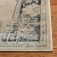 thumbnail image 3 of SAFAVIEH Vintage Jaxon Bordered Area Rug, Stone/Blue, 5'3" x 7'6", 3 of 10