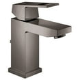 thumbnail image 2 of Grohe Eurocube 23129A0A Single Hole Single-Handle S-Size Bathroom Faucet 1.2 GPM in Grohe Hard Graphite, 2 of 5