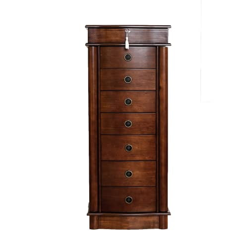 Hives And Honey Nora Standing Brown, Best Jewelry Armoire