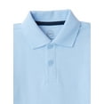 thumbnail image 2 of Wonder Nation Toddler Boys School Uniform Short Sleeve Pique Polo Shirt, 2-Pack, Sizes 2T - 5T, 2 of 3