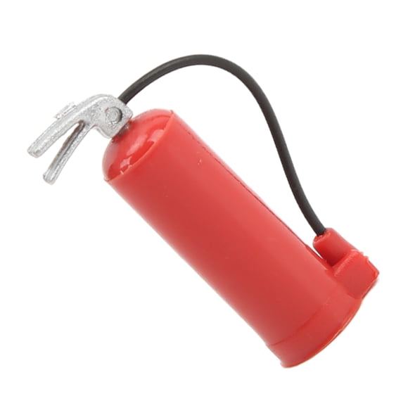 Extintor RC Extintor de Incendio Vigidor de Plástico Decorativo Simulación de PlásTiCo Extintiner Para Axial SCX24 1/18 1/24 RC Coches