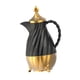 thumbnail image 1 of Jarra térmica para café, jarra para bebidas, revestimiento de vidrio extraíble, gran vacío, termo de 1000 ml, tetera para Camping, viajes, vacaciones Negro Macarena tetera aislante, 1 of 8