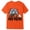 00-Orange587, variant on WOYY Boys Halloween Graphic Tee Comfy Short Sleeve Crew Neck T Shirt for Kids, Beige, Sizes 1-13