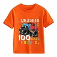 thumbnail image 7 of YUEHUA Toddler Kids Boys Girls Happy 100 Days of School Shirt School Celebration Student T-Shirt, 7 of 7